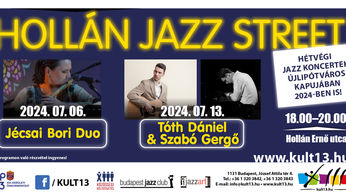 Hollán Jazz Street: Borka Duo