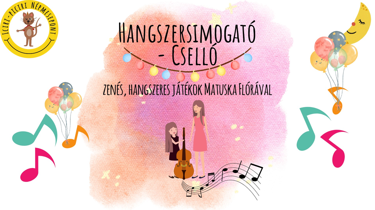 Csellós hangszersimogató gyerekeknek