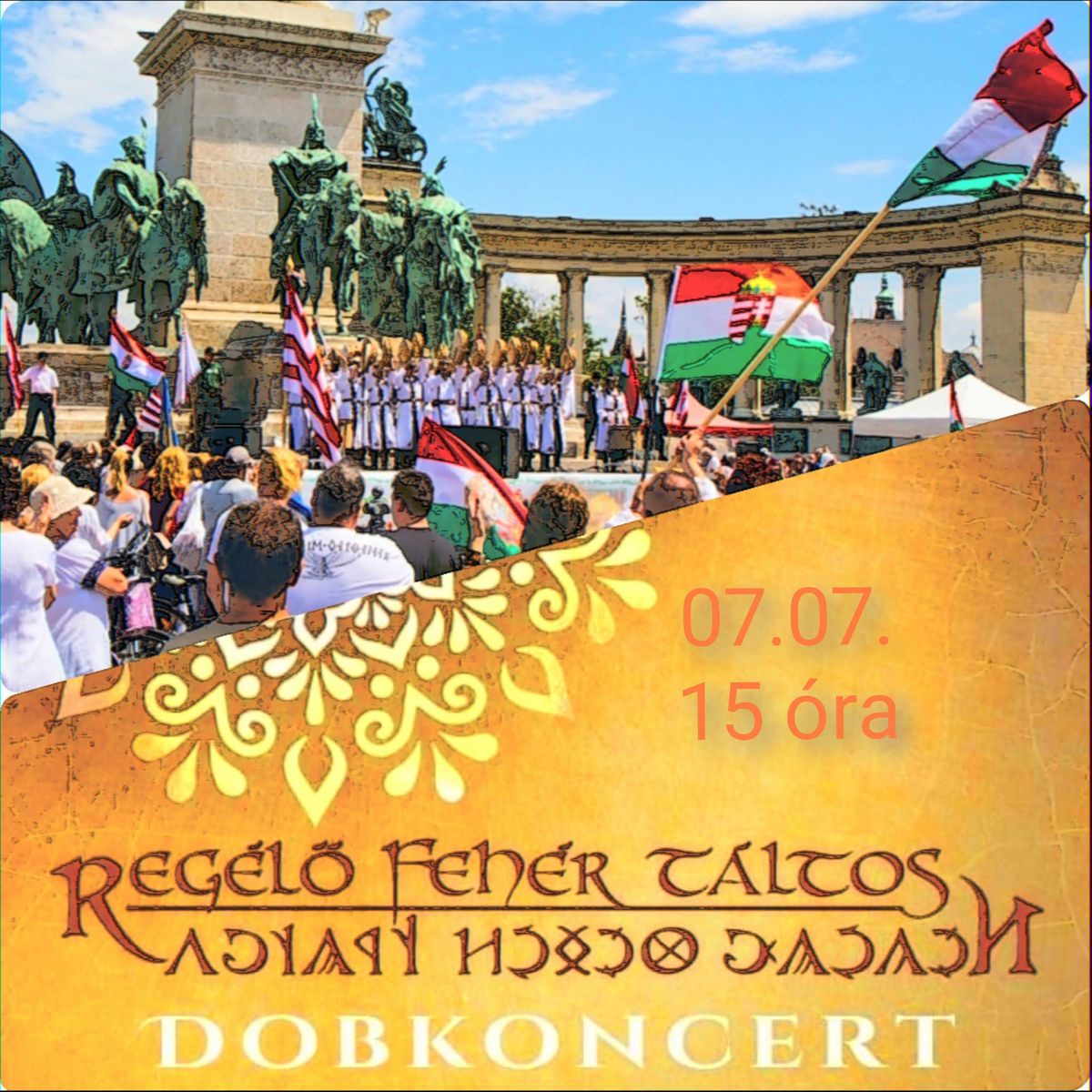 Pozsonyi csata emlékünnepén dobkoncert