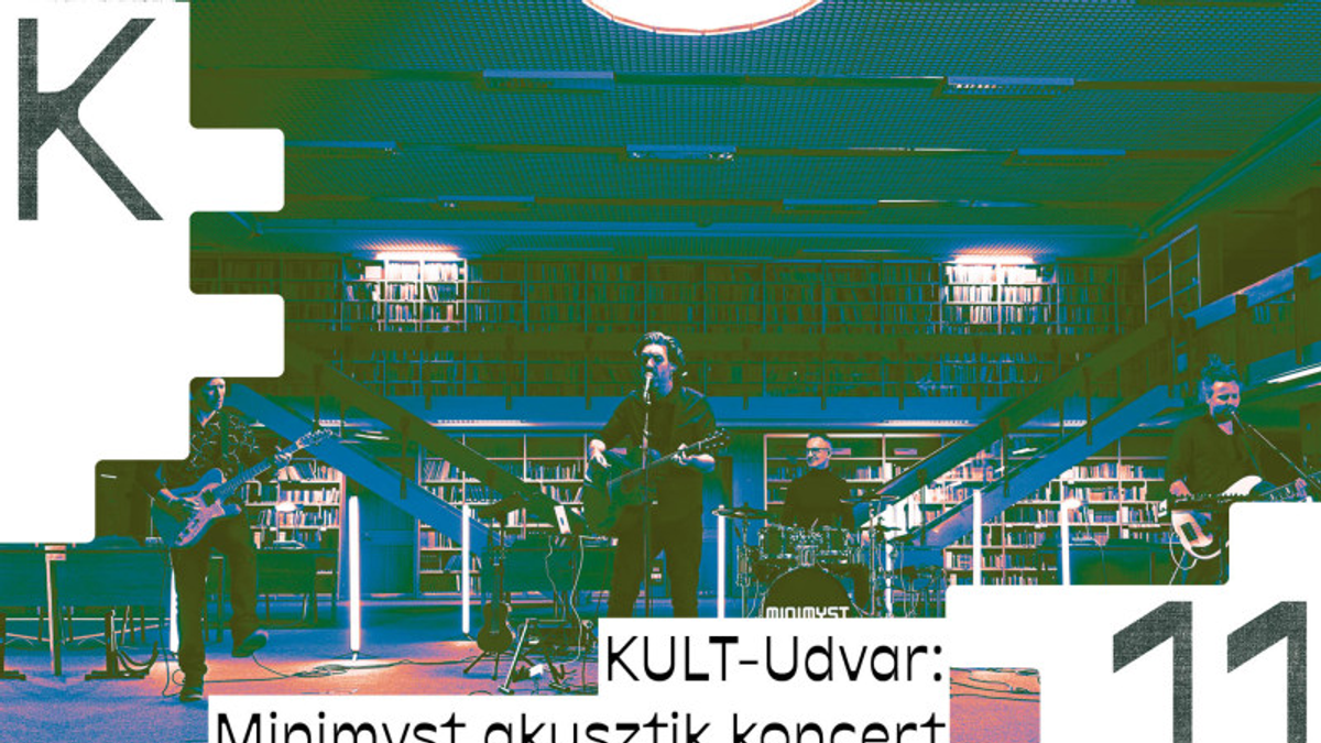 Minimyst akusztik koncert a KULT-Udvarban