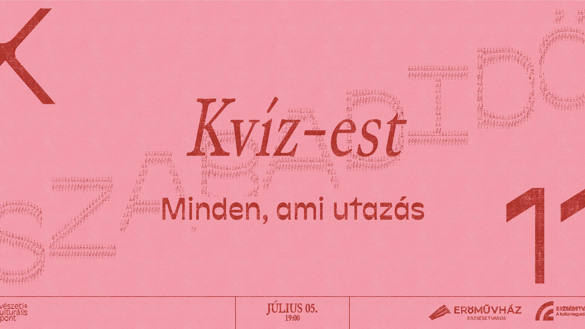 Kvíz-est - Minden, ami utazás