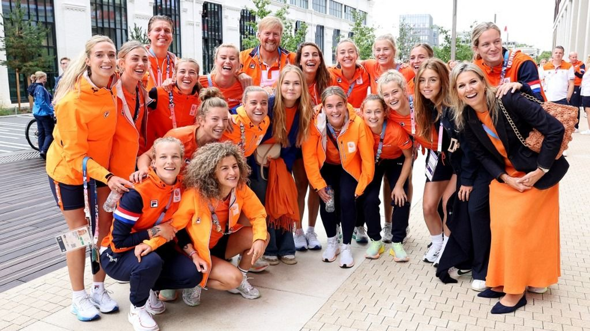 Olimpia: táncra perdült a holland királyi család