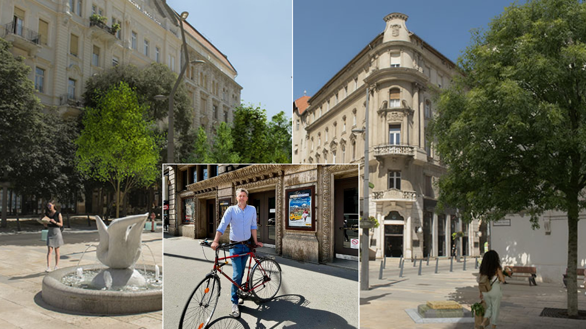 Újabb zöldítés a belvárosban, ezúttal se a főpolgármestertől – Szentgyörgyvölgyi Péter nem viccel!