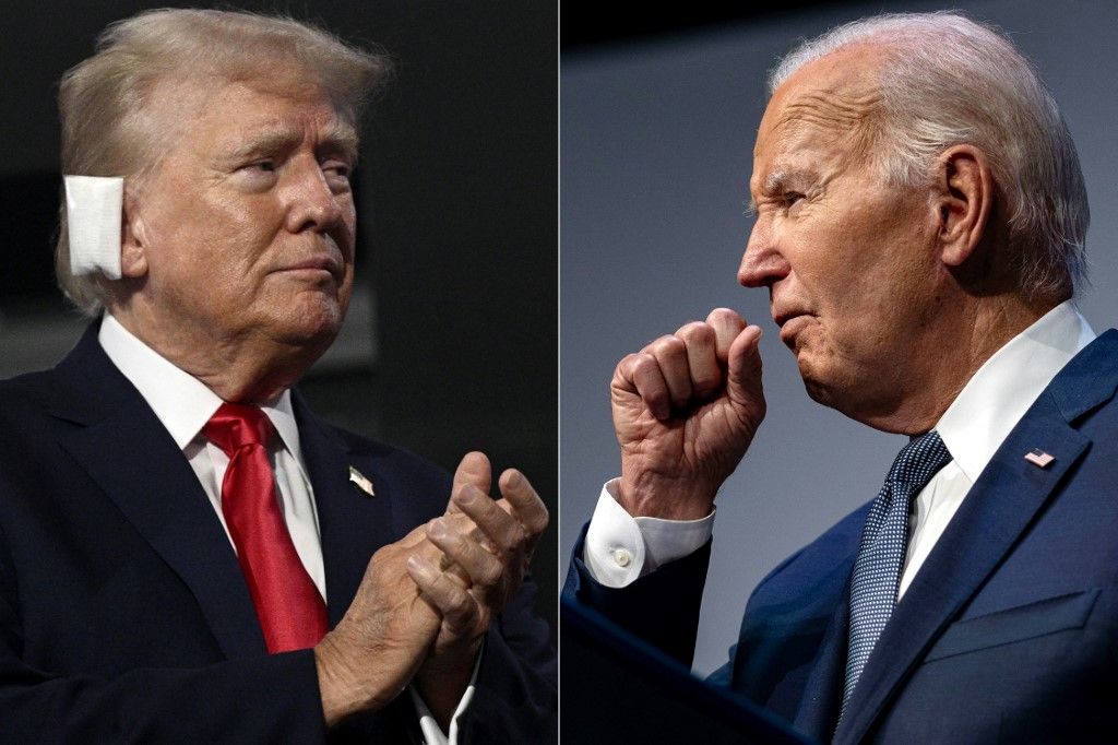 Donald Trump, Joe Biden