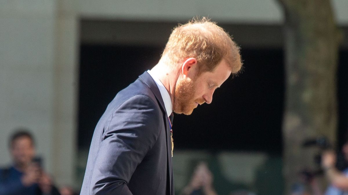 Prince Harry arrives at Invictus Games 10th Anniversary Service in London