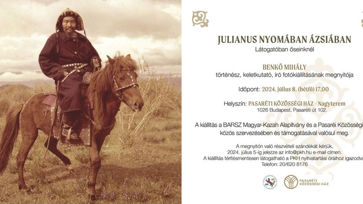 Julianus nyomában Ázsiában - Benkő Mihály kiállítása