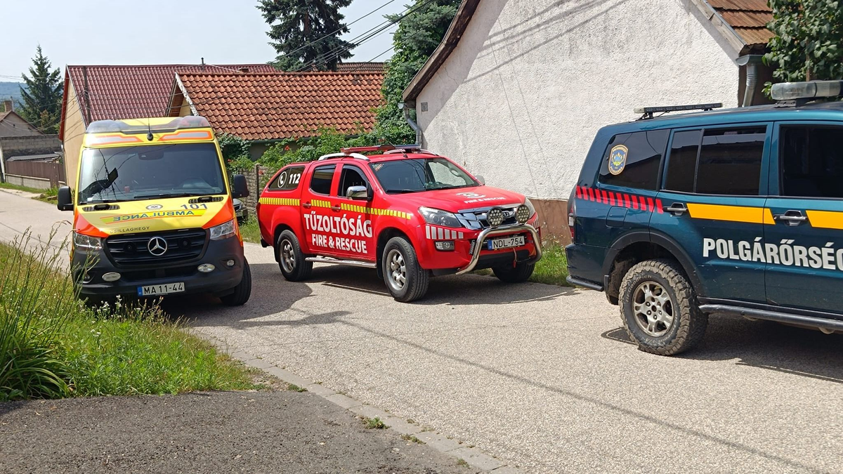 Életmentő csatárlánc: 200 kilós nőt emeltek ki a tűzoltók az ablakon Piliscsabán
