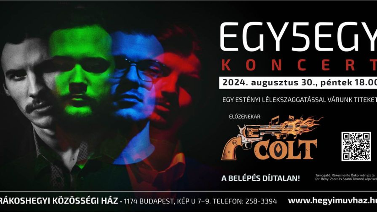 egy5egy nyárzáró koncert - vendégzenekar a Colt