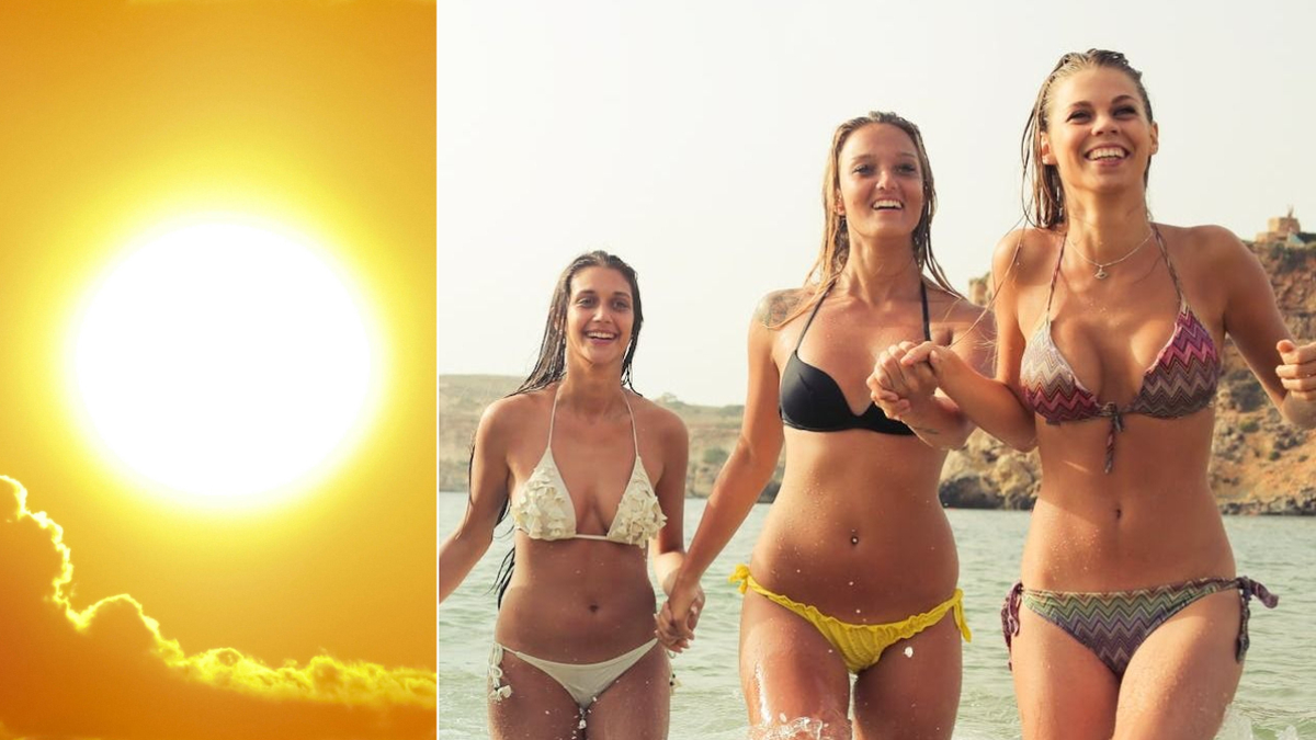 Elképesztő hőséggel indul a hétvége: a bikini mellett az esernyőre is szükség lehet