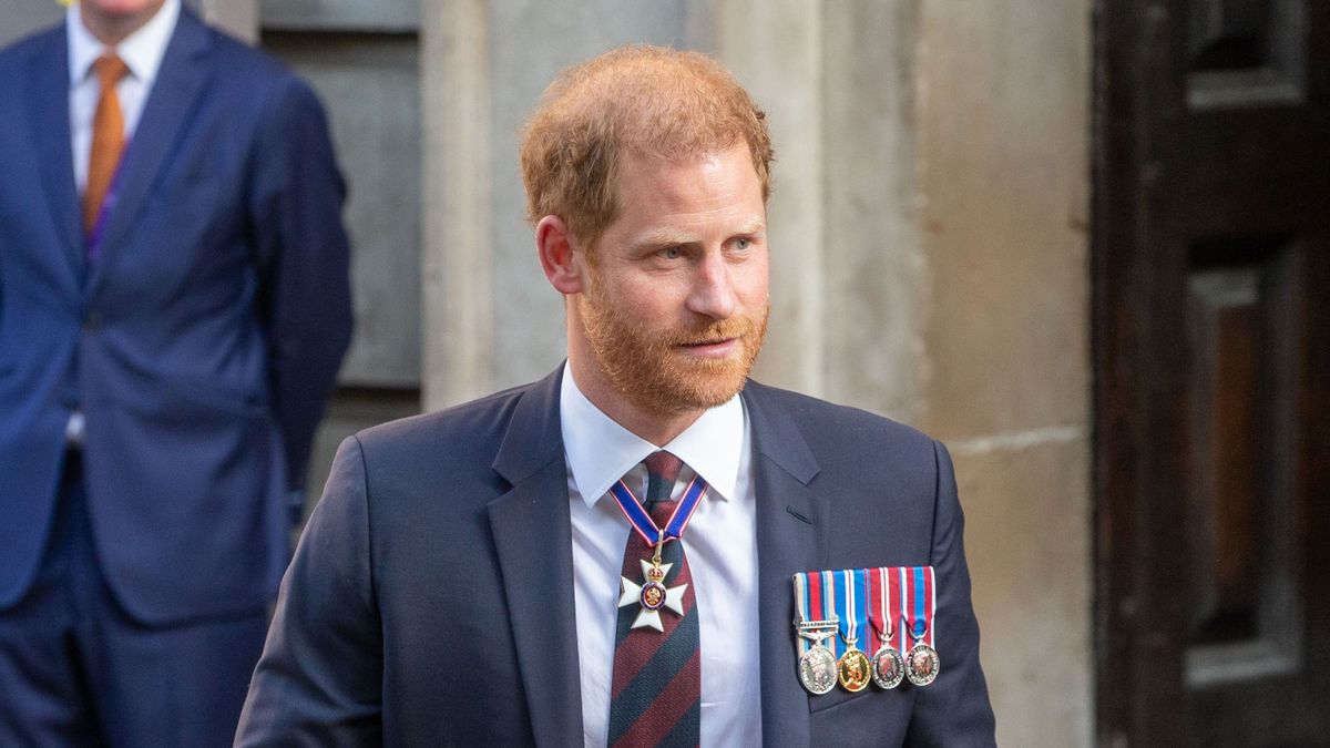 Prince Harry leaves nvictus Games 10th Anniversary Service in London