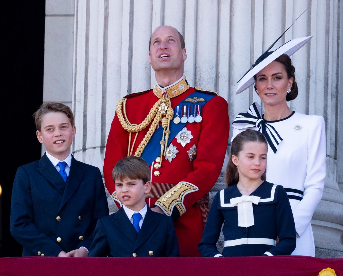 The King, Charles III, and Members of the Royal Family Attend Trooping the Colour, Katalin hercegné