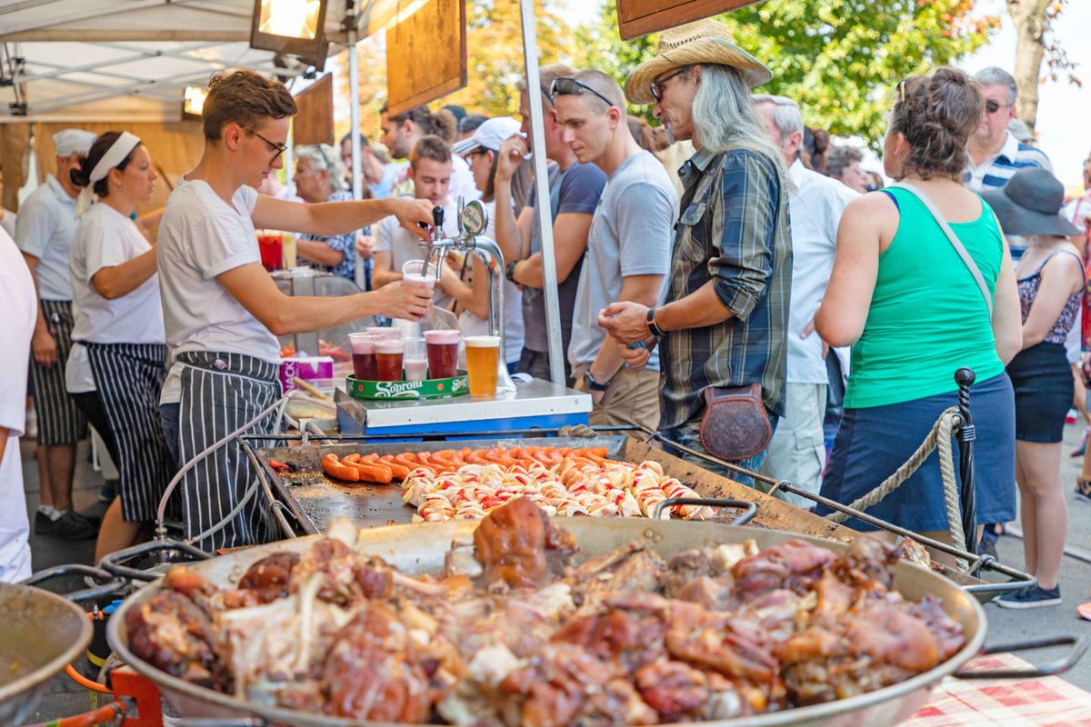 Budapest,,Hungary/20,August,2018:,St.,Stephen,Day,Festival,-,Street