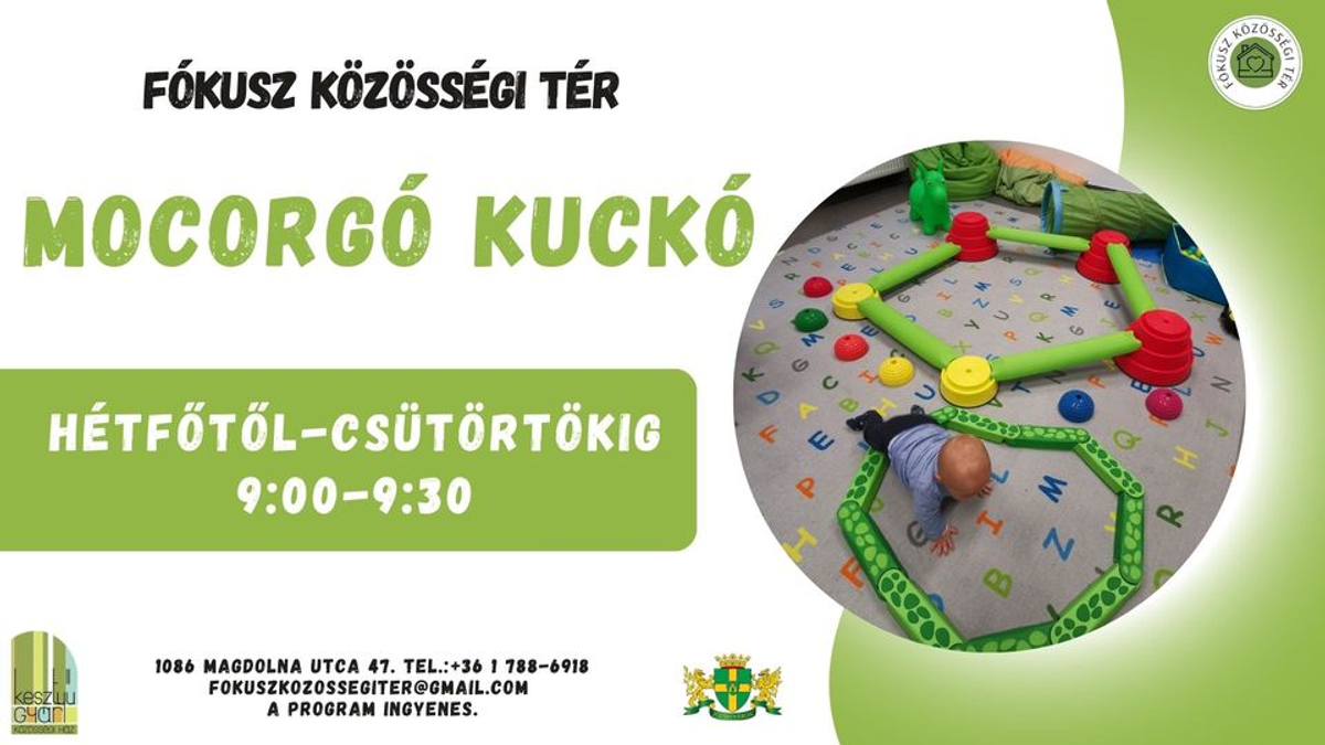 Mocorgó kucorgó - fejlesztés gyerekeknek