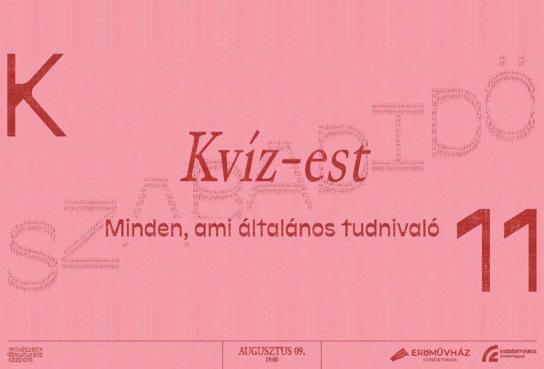 Kvíz-est - Minden, ami általános tudnivaló