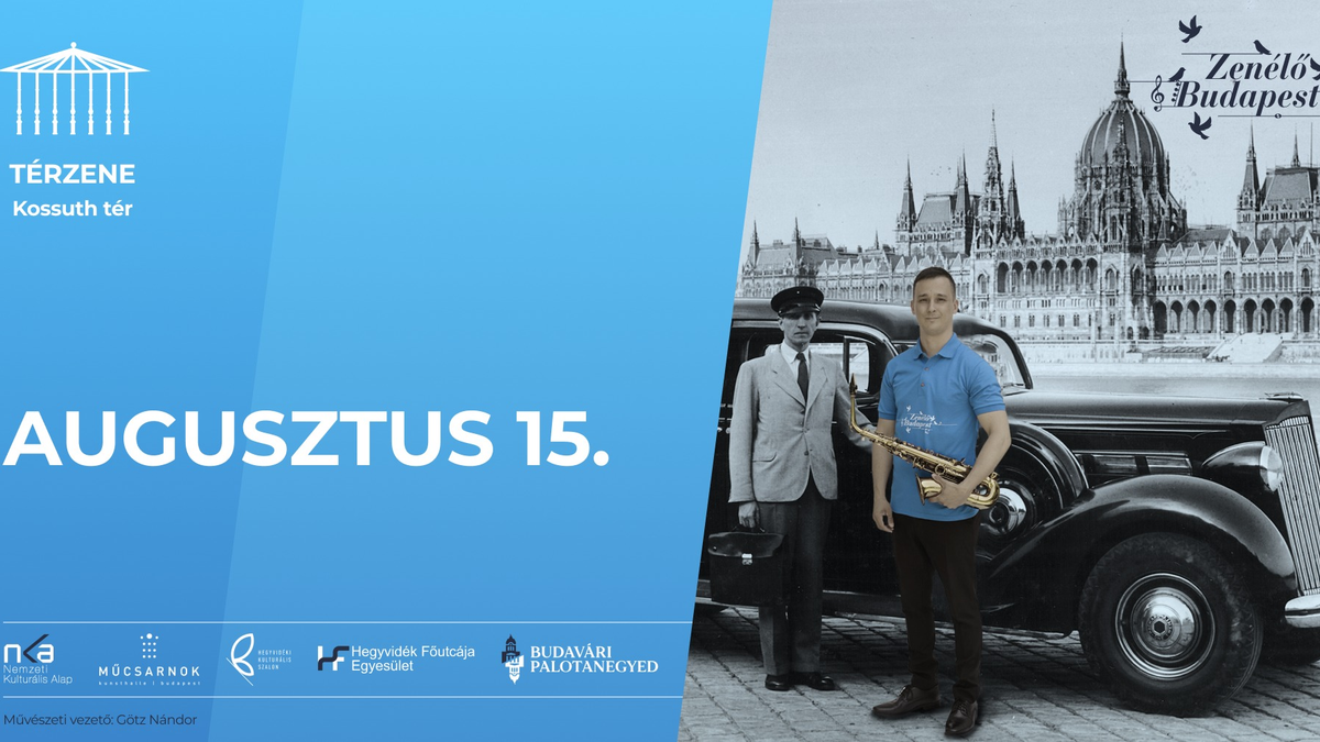 Zenélő Budapest - Tér-Zene: itt az idei utolsó koncert
