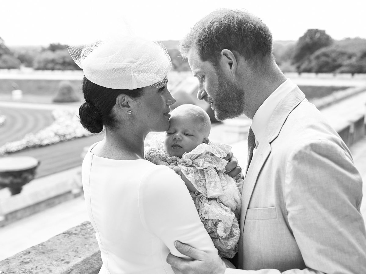 Harry herceg; Meghan hercegnõ; Archie Harrison Mountbatten-Windsor Meghan Markle