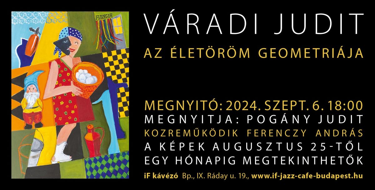 Váradi Judit: Az életöröm geometriája