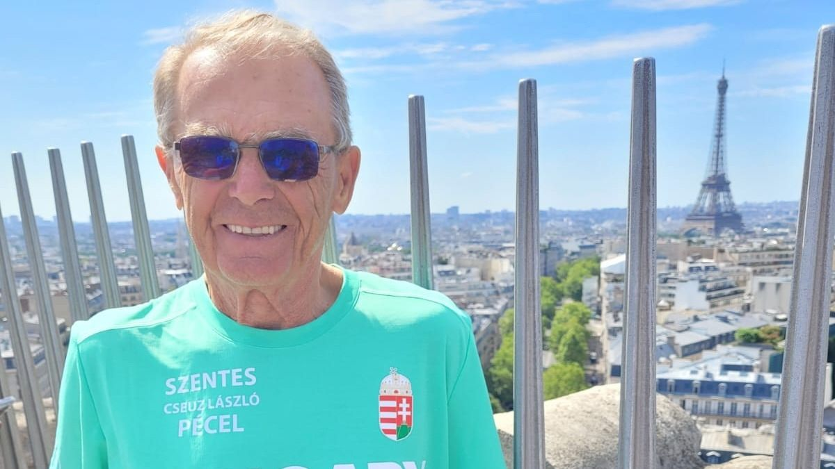 „Elsírtam magam Párizsban” – Cseuz László 80 évesen elbiciklizett az olimpiára