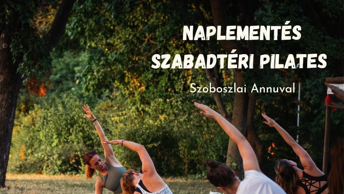 Naplementés szabadtéri pilates