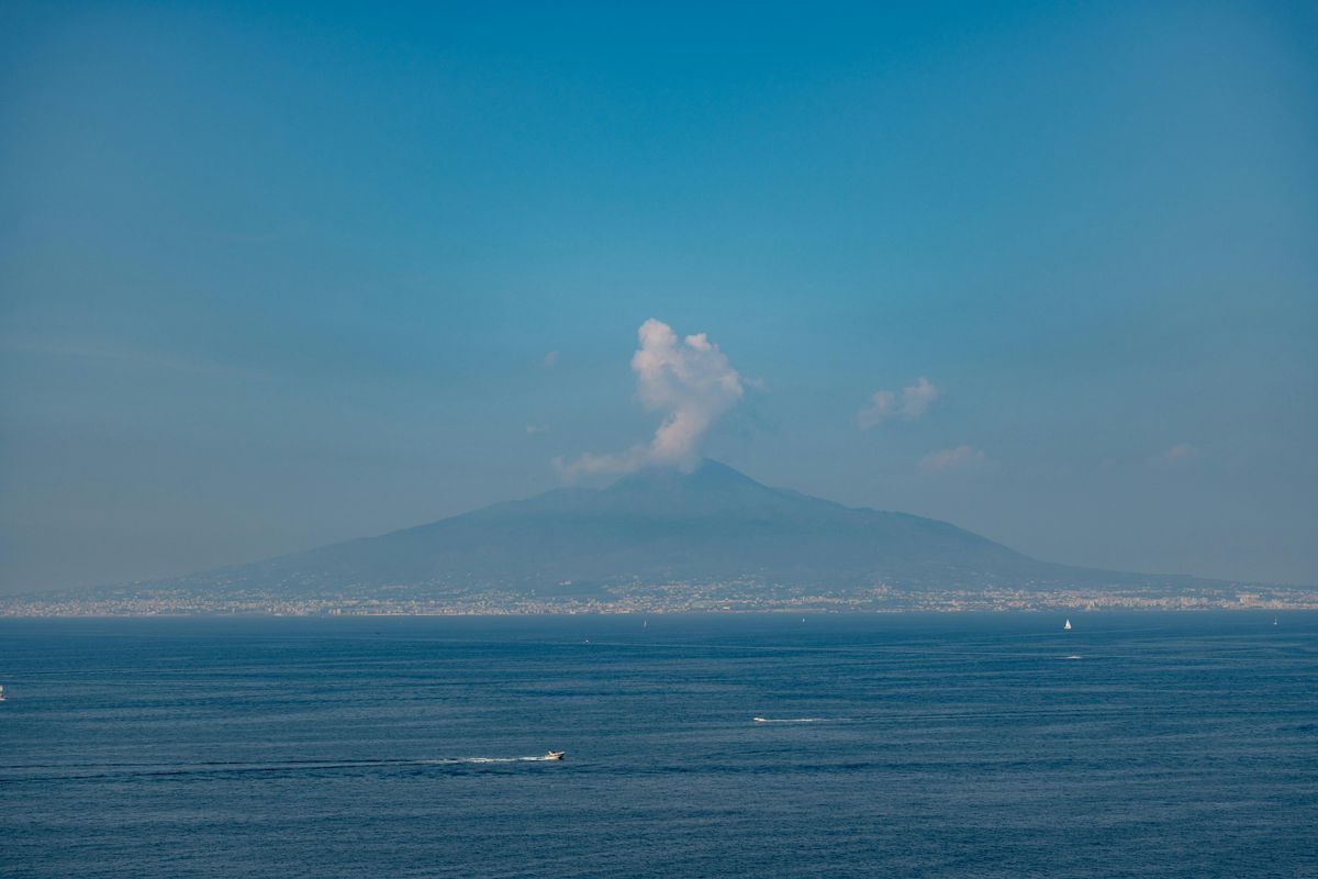 Vezúv, vulkán, pomeji, pompei