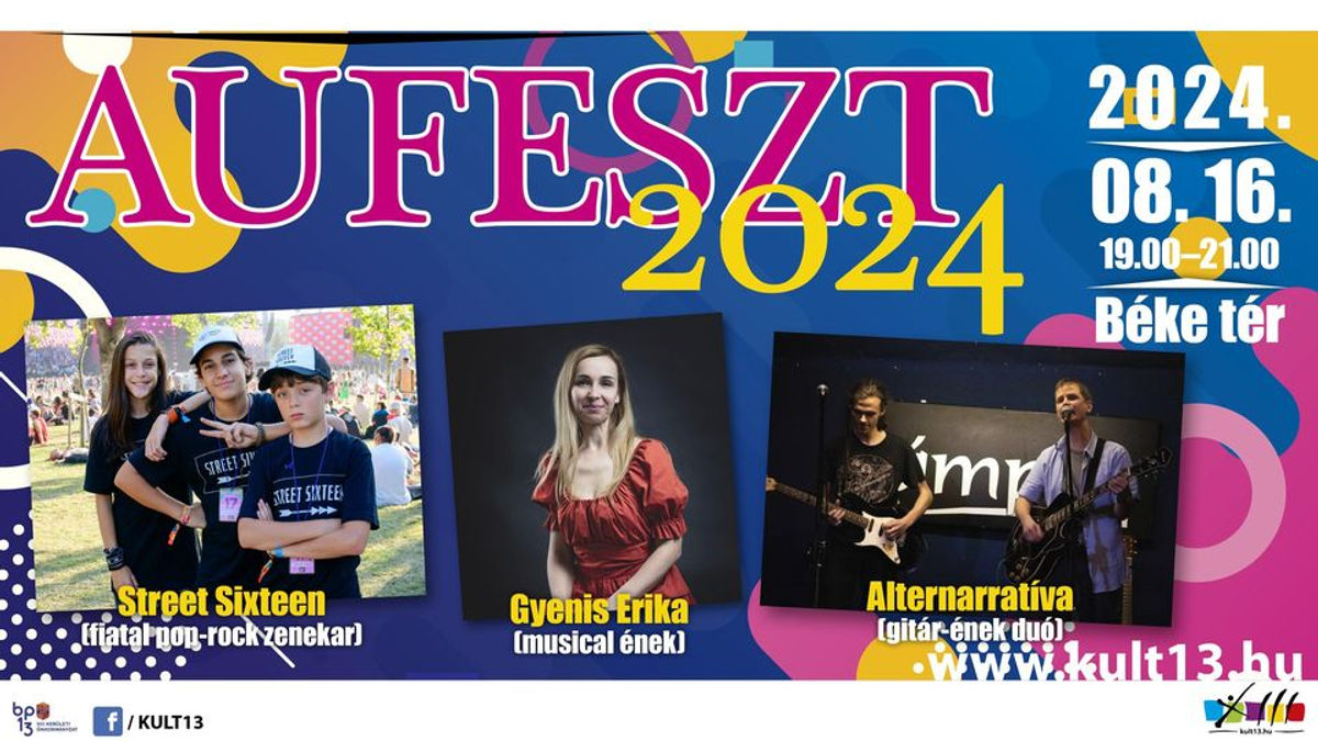 AUFESZT 4. - ahol pályakezdő előadóművészek koncerteznek