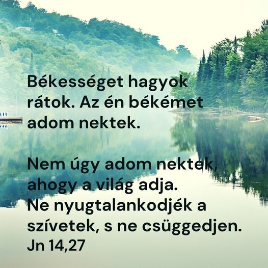 Ima Magyarország és a világ békéjéért