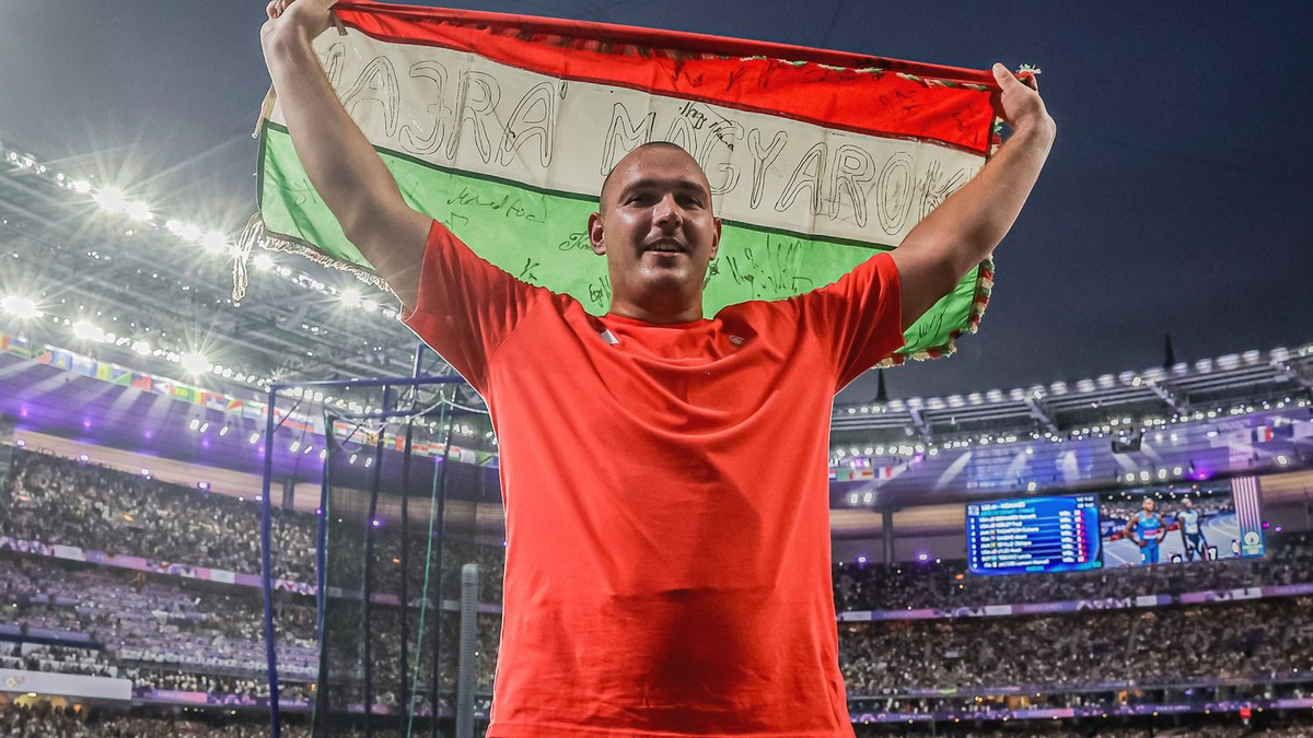 Szülinapi pálinkával ünnepelt Párizsban a magyar olimpikon