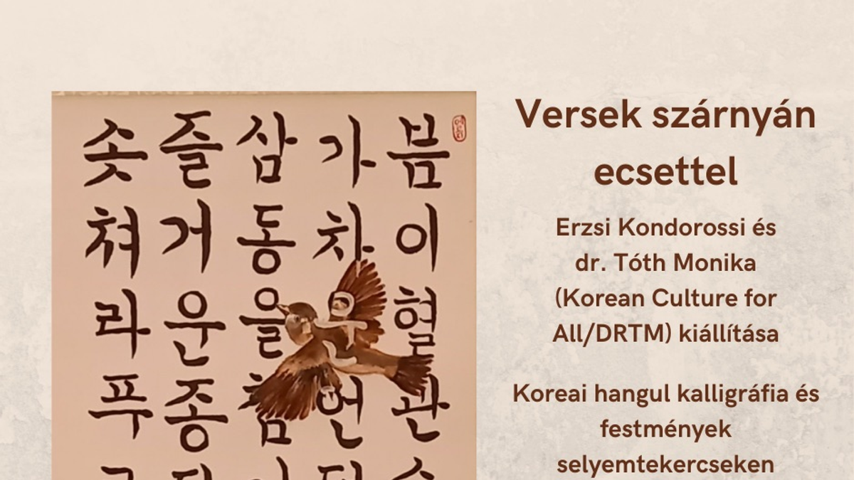 Versek szárnyán ecsettel - koreai festmények és kalligráfiák selyemtekercsen