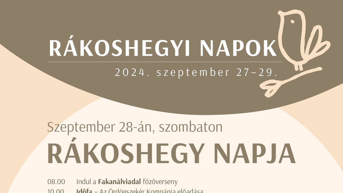 Rákoshegy Napja - A belépés díjtalan