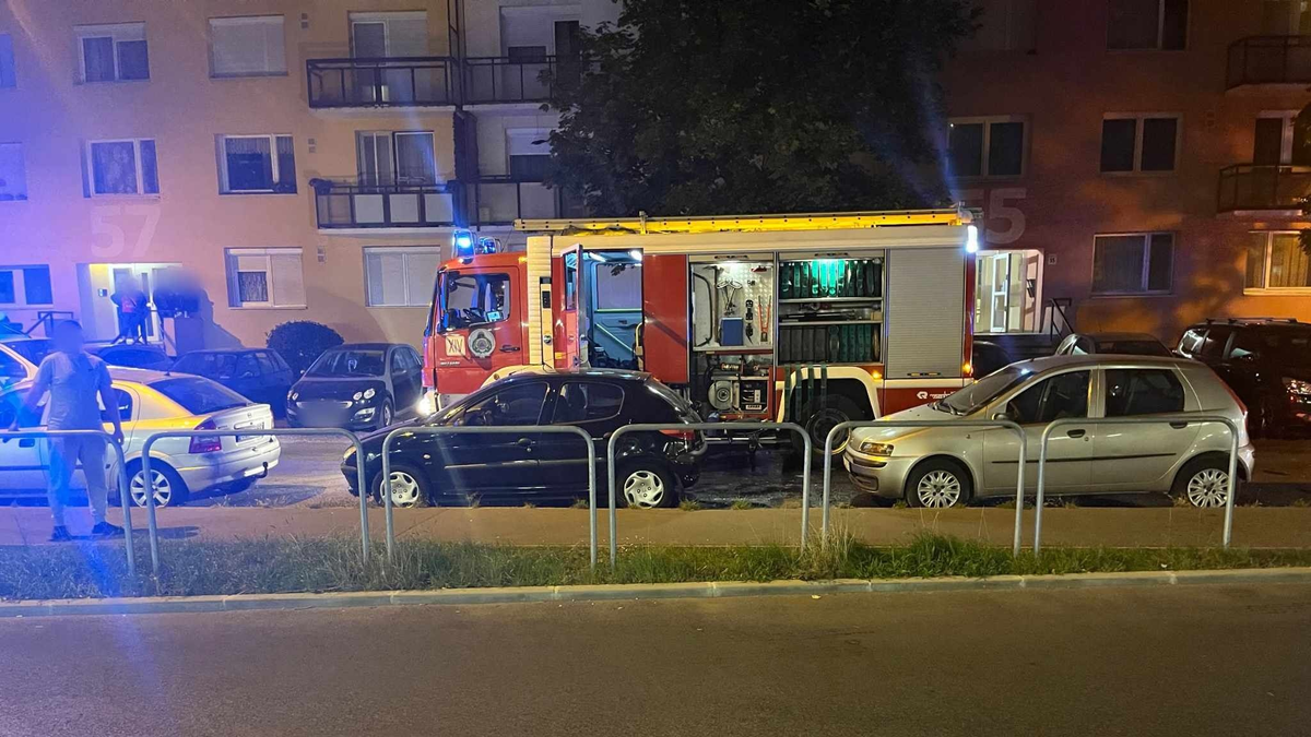 Tűz ütött ki csütörtök este Újpalotán