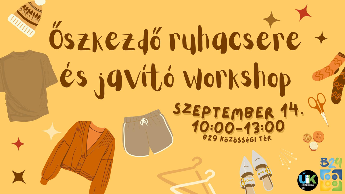 Őszkezdő ruhacsere és javító műhelymunka