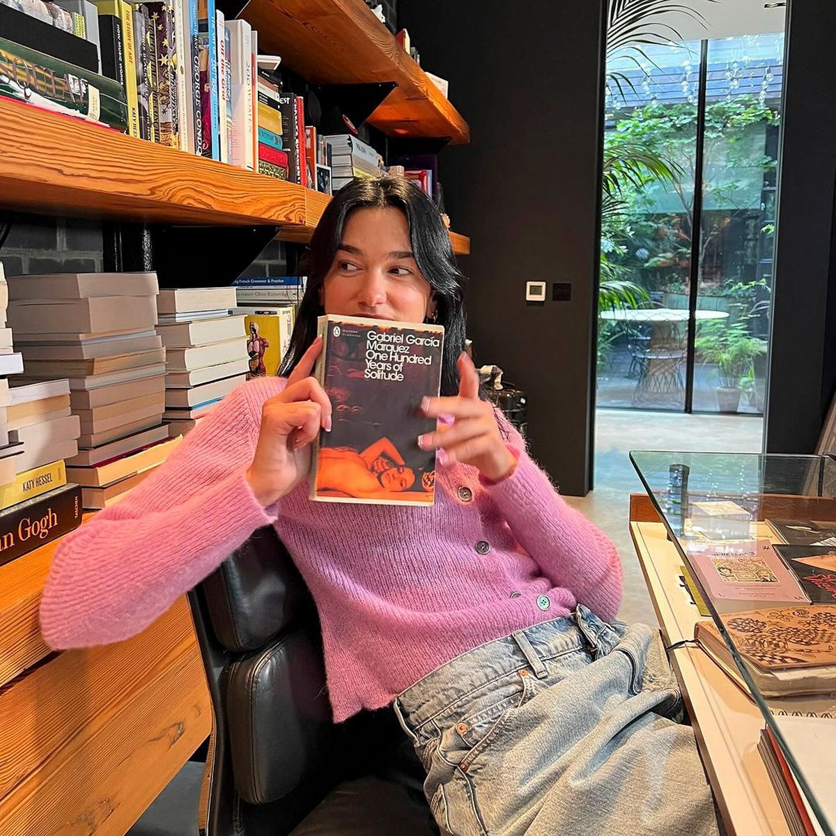 Dua Lipa on social media