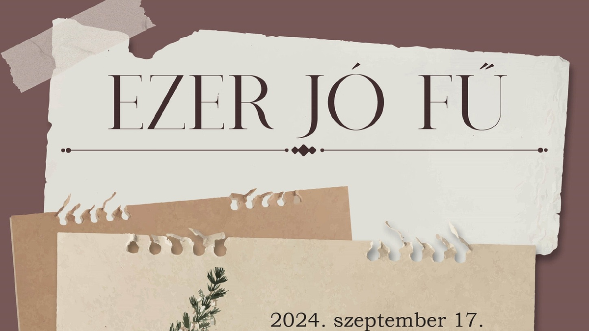 Ezer jó fű - előadás a vizek és vízpartok gyógynövényeiről