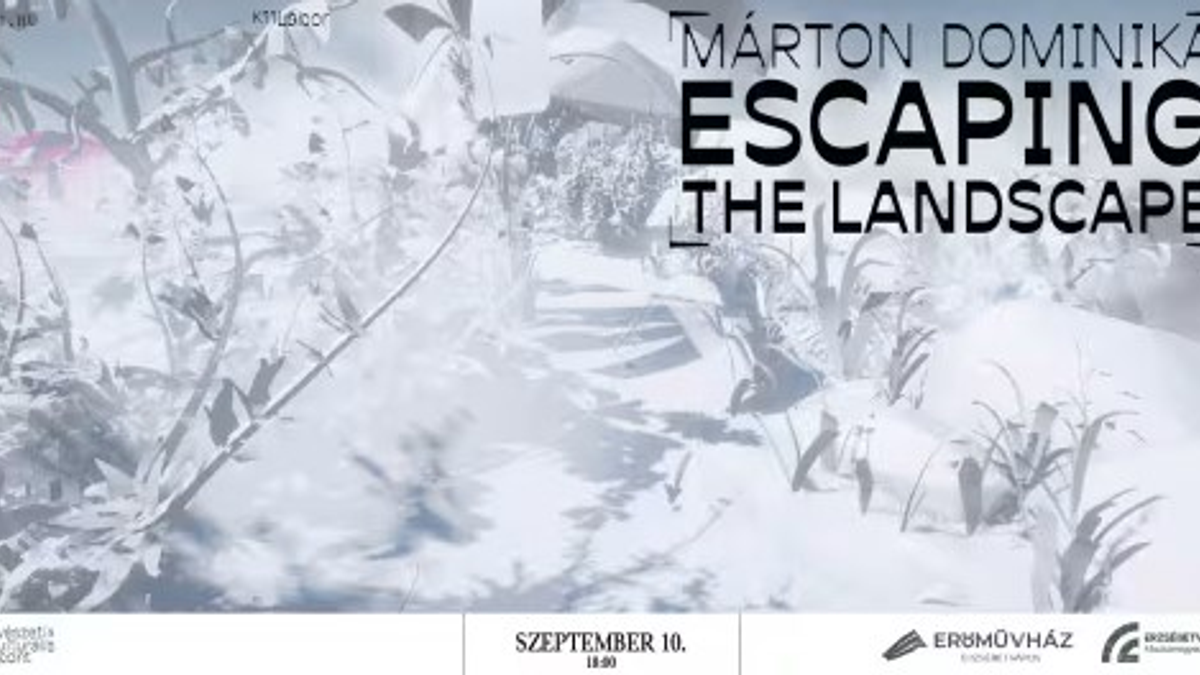 Márton Dominika kiállítása: Escaping the Landscape