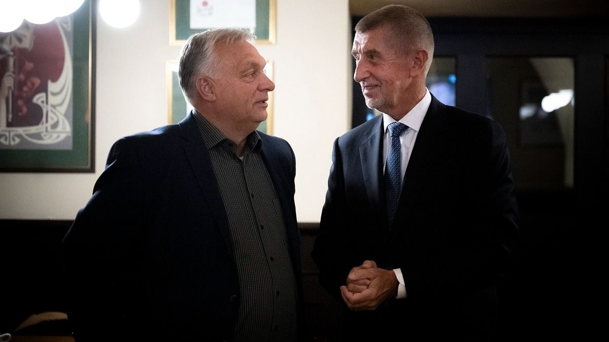 Orbán Viktor Csehországba utazott