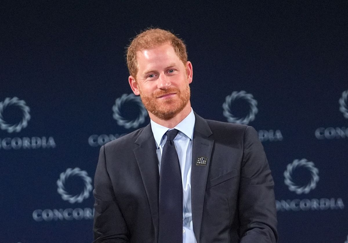 Prince Harry speaks about mental health with Diana Award recipients