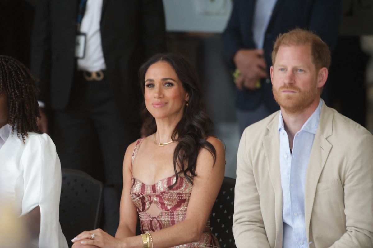 Prince Harry and Meghan Markle visit Colombia