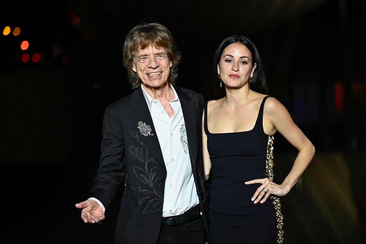 Mick Jagger és Melanie Hamrick 