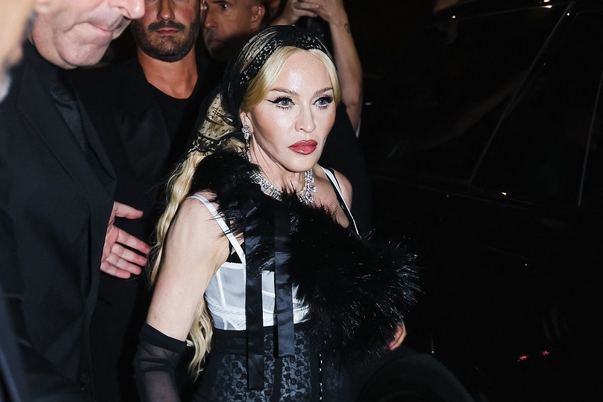 Madonna Celebrity Sightings During The Milan Women's Fashion Week Spring/Summer 2025 In Milan