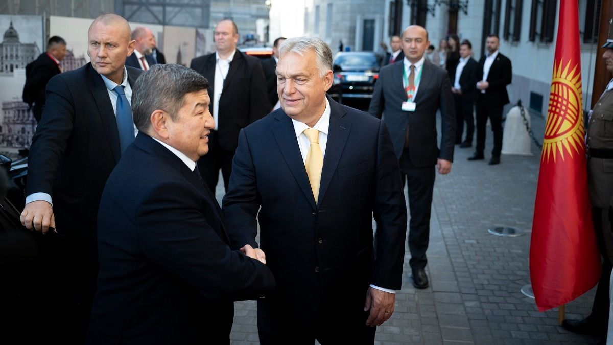 Orbán Viktor Kirgizisztán miniszterelnökével tárgyalt gazdasági és nemzetközi ügyekről