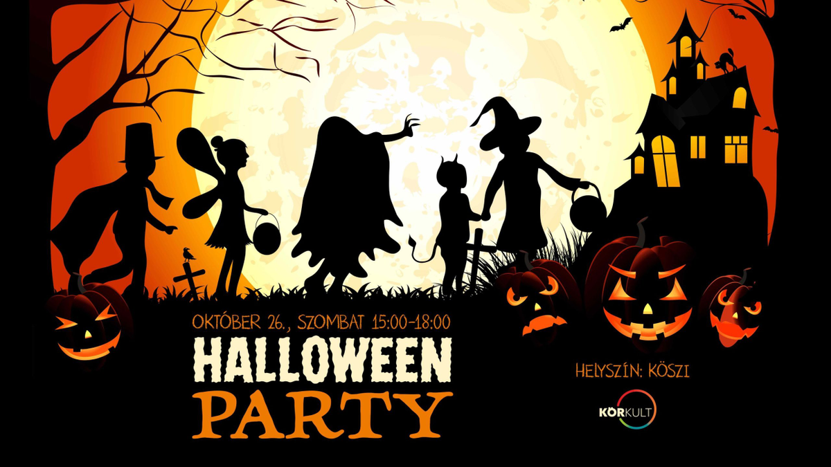 Halloween parti gyerekeknek