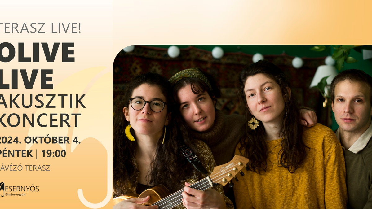 Terasz live! Olive Live akusztik koncert
