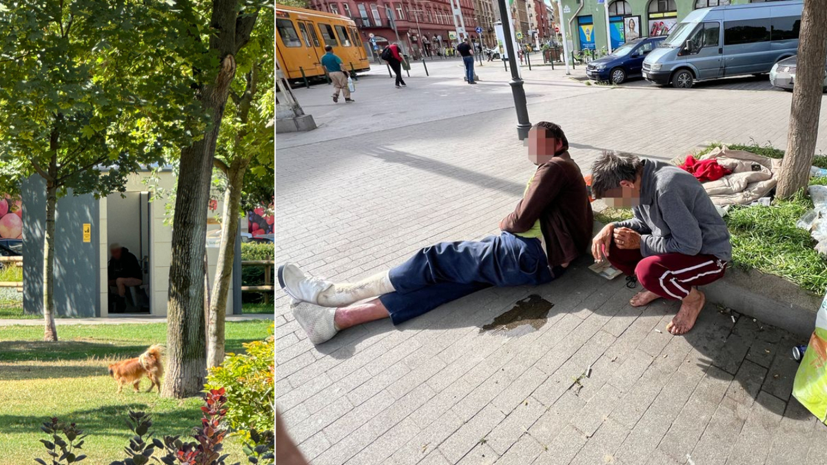 Hajléktalan-dömping: A nyár volt a csúcspont, Karácsonyék hagyták elmérgesedni a helyzetet