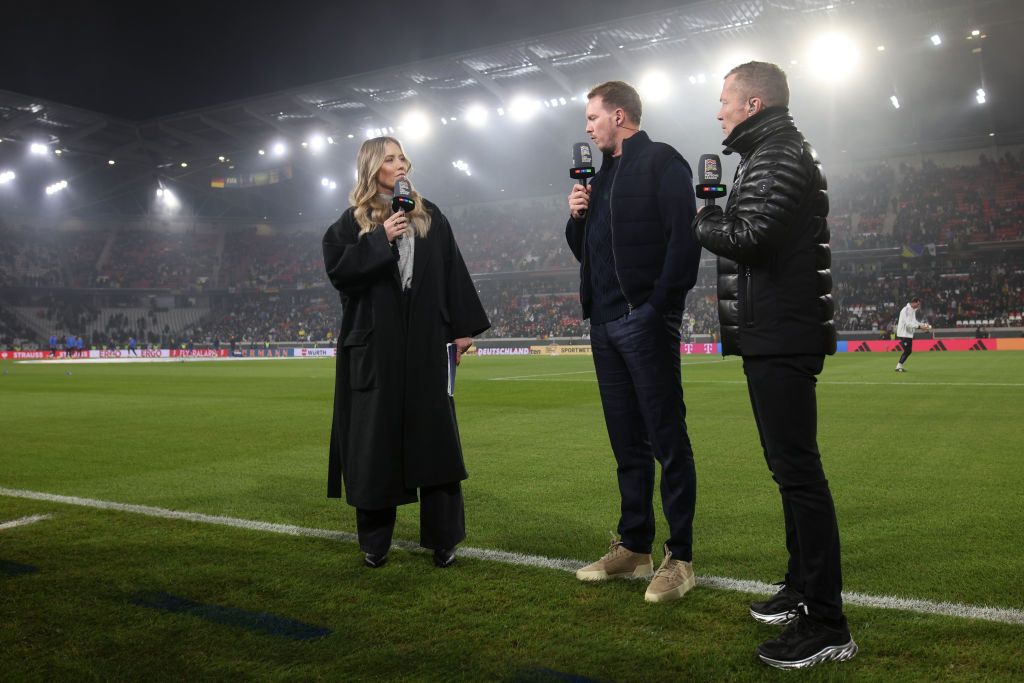 Laura Papendick RTL-riporter mellett Julian Nagelsmann és Lothar Matthäus (jobbra) is Szalai Ádámról beszélt a németek kütéses sikere után