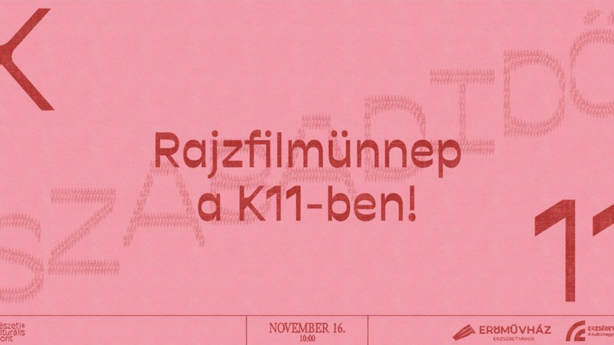 Rajzfilmünnep a K11-ben! - filmvetítés és kézműves foglalkozás