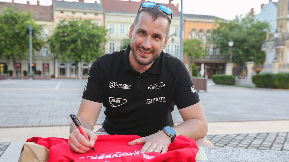 Celebekkel versenyez az Eb-győztes Kiss Norbert