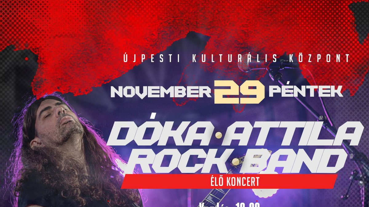 Dóka Attila Rock Band koncert - örömzene