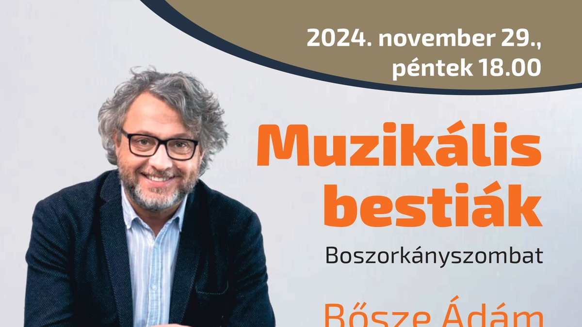 Muzikális bestiák: Boszorkányszombat - Bősze Ádám előadása