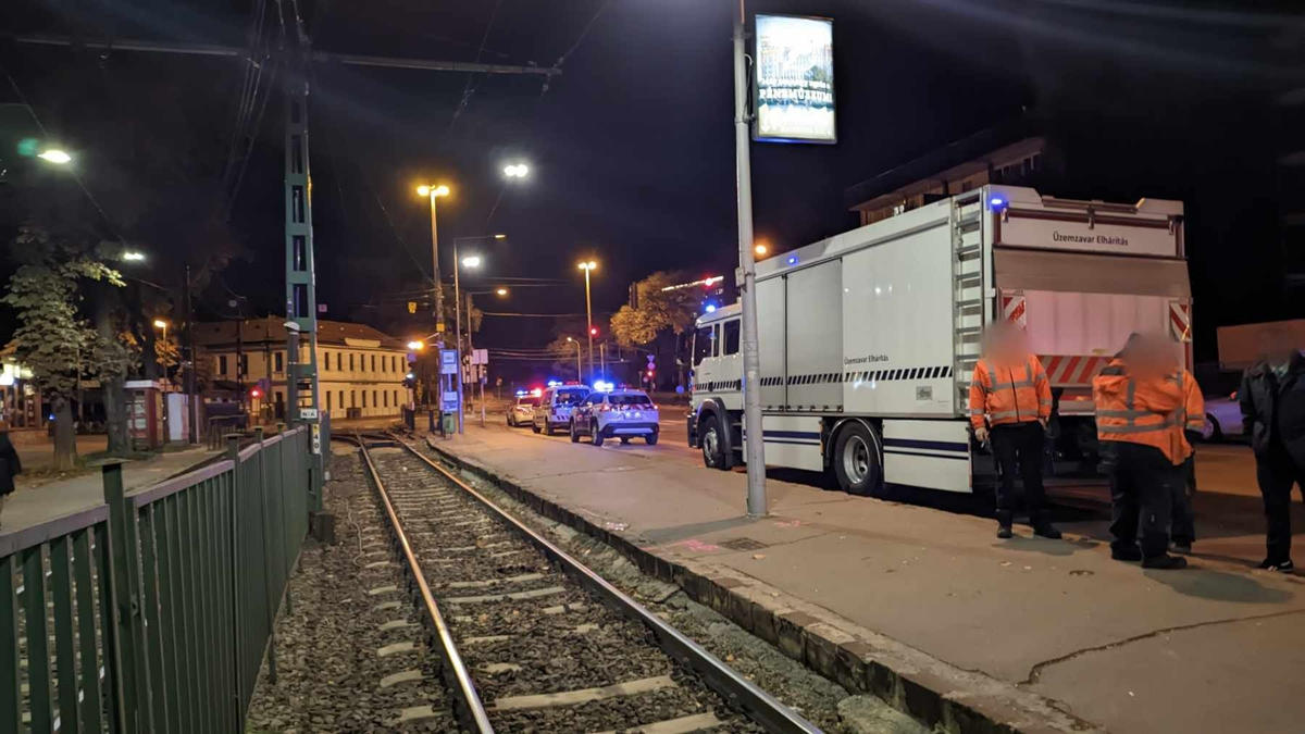 Gyalogost gázolt a villamos a II. kerületben