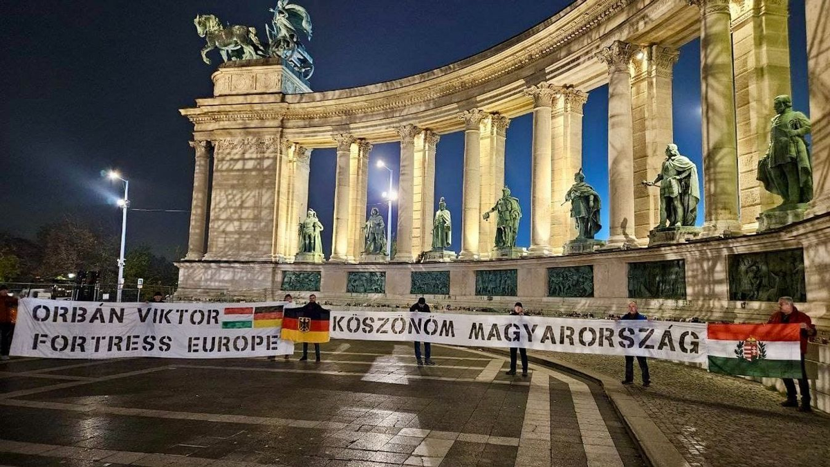 Így éltették Orbán Viktort a német szurkolók Budapesten: „Köszönöm Magyarország!”